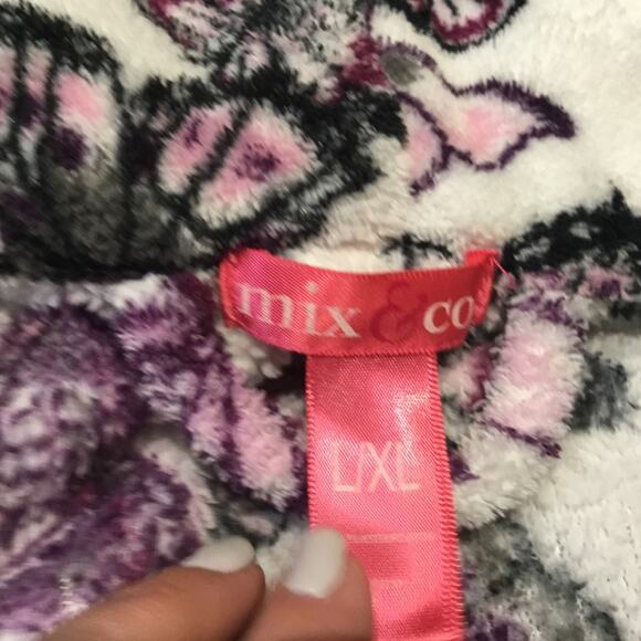 Mix&Co Butterfly Print Robe - Picture 3 of 5